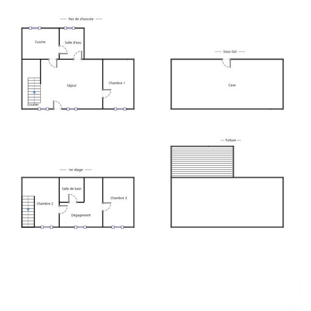 maison à vendre - 5 pièces - 90.0 m2 - BERNAY - 27 - HAUTE-NORMANDIE - Century 21 Soluce Habitat