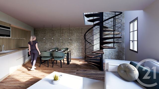 Appartement Studio à vendre - 1 pièce - 34.0 m2 - BERNAY - 27 - HAUTE-NORMANDIE - Century 21 Soluce Habitat