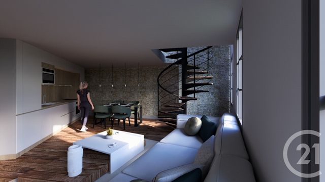 Appartement à vendre - 3 pièces - 57.45 m2 - BERNAY - 27 - HAUTE-NORMANDIE - Century 21 Soluce Habitat